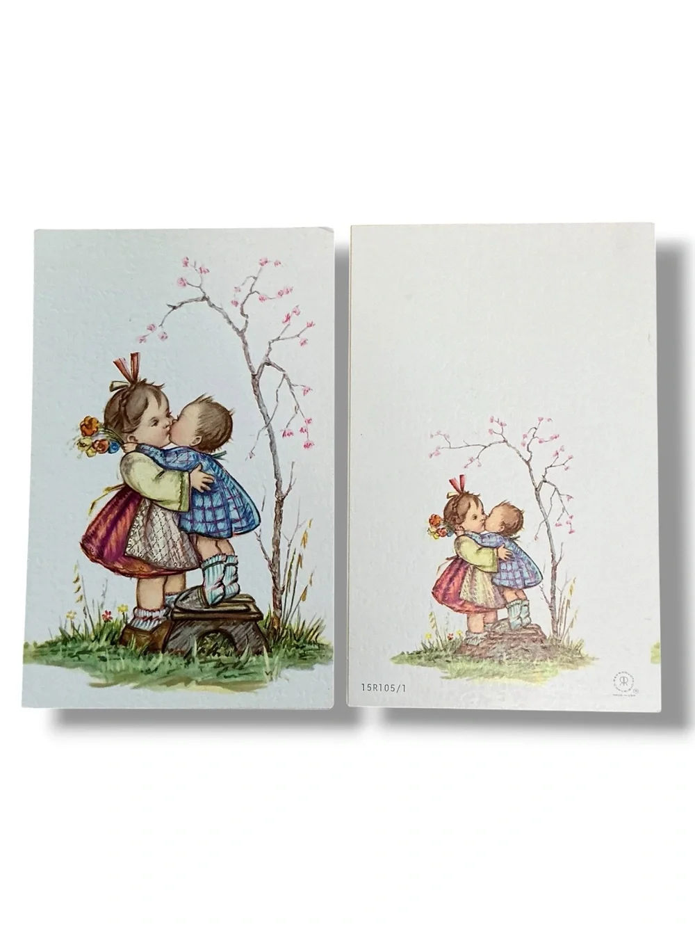 Set of 13 Vintage Anneliese Little Helpers Greeting Cards